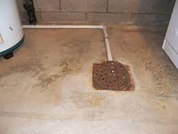 Drill to a depth below the concrete floor where the pipes will fit without danger. Can I Install A Sink That Drains Into This Floor Drain Home Improvement Stack Exchange
