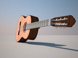 Acoustic Guitar 3d Model Acoustic Guitar Guitar Acoustic