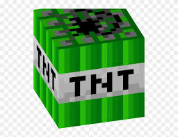 Tnt Minecraft Png Minecraft Skin Green Tnt Transparent