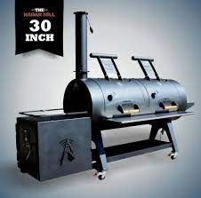 Radar Hill 30 Offset Smoker Radar Bbq