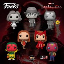 2021 New Funko Pop Wandavision 70s Vision Gamestop