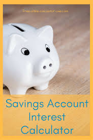 Savings Account Interest Calculator With Dynamic Growth Chart Savings Account Interest Savings Account Interest Calculator