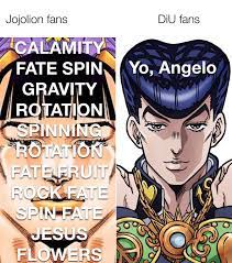 Josuke has 4 balls because of GRAVITY : r/ShitPostCrusaders