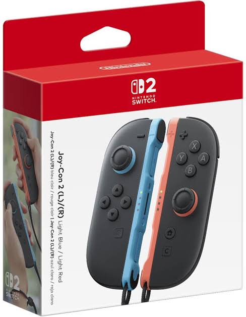 CONTROL NSW 2 JOY-CON L/R AZUL Y ROJO