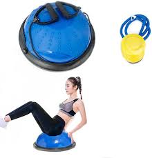 Balance and stability emerge out of a number of physical skills. Amazon Com Tickas Half Ball Balance Trainer Exercise Ball With Straps Yoga 18 1 Balance Ball And Foot Pump Anti Slip For Core Training Home Fitness Strength Exercise Workout Gym Stability Workout