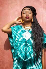 Inspiration Robe Tie And Dye Par Fatou Ndiaye Blackbeautybag Fatou Ndiaye Mode Africaine Fatou