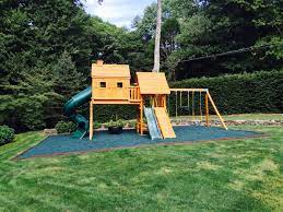 Swing sets come in a wide range of configurations and sizes, but they can be categorized by their construction materials. 5 Tips For Routine Swing Set Maintenance Ejg Blog