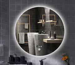 China Luxury Sri Lanka Bathroom Mirror With Light China Bathroom Mirror With Radio Bathroom Mirror With Led Lights