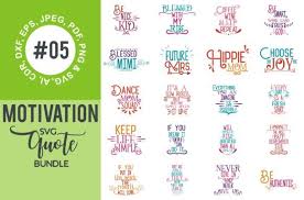 Motivational Quotes Bundle Graphic By Thelucky Creative Fabrica In 2020 Svg Quotes Svg Free Fonts For Cricut