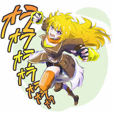 Ora Ora Ora Rwby Yang Rwby Rwby Fanart
