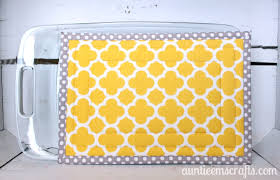 You can use it either way shiny side or dull side out if you want. Large Hot Pad Tutorial Auntie Em S Crafts
