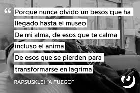 Https Genius Com Rapsusklei A Fuego Lyrics Frases De Rap Frases Ortografia Castellana