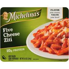 I need to make a big pan of baked ziti for a party this sunday. Michelina S Five Cheese Ziti From Randalls In Austin Tx Burpy Com
