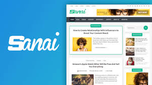 Download Theme Dari Templatemark Sanai Blogger Template Gratis Responsive Seo Friendly Clean Google Blog Pendidikan Aplikasi