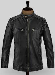 Black Jake Gyllenhaal Enemy Leather Jacket Leathercult Genuine Custom Leather Products Jackets For Men Women