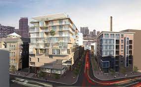 Community Meetings In Hoboken Will Soon Determine The Outcome Of A Major Rezoning Initiative Known As The Public Works Gara Hoboken Mix Use Building Green Roof