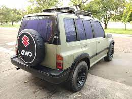 Suzuki Vitara Green Military Army Thailand Suzuki_sidekickadventure Suzuki Vitara 4x4 Fourwheelminibuild 4x4life Offroad Suzuki Vitara 4x4 Suzuki 4x4