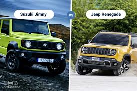 Driving the latest version of suzuki's rugged tiny 4x4 in germany has us wishing the brand would sell it in the united. 2018 Suzuki Jimny Vs Jeep Renegade Specifications Features Comparison