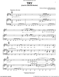 Скачай janis joplin me and bobby mcgee (single 1970) и janis joplin kozmic blues (box of pearls 1999). Joplin Try Just A Little Bit Harder From The Musical A Night With Janis Joplin Sheet Music For Voice Piano Or Guitar