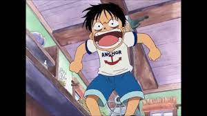 One Piece Luffy Eats The Gum Gum Fruit English Dub Youtube