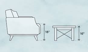 It added height and color. Height Of Coffee Table Whaciendobuenasmigas