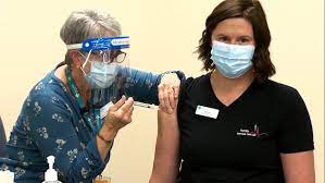 Alberta's top health official said the chance of death from covid for people in their 50's was '350 times more likely' than because of vaccine related complications. Alberta Shuffles Vaccine Priority List Moves Up Covid 19 Unit Staff Ctv News