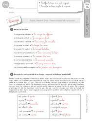 Règles et tableaux de conjugaison. Exercice Conjugaison 5eme A Imprimer