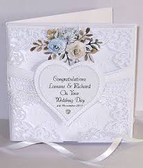 Fourth choice of handmade wedding cards ideas is everlasting love wedding card. Handmade Personalised 3d Wedding Card Folksy