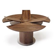 Round dining table, expanding oak table with leaf in solid wood, perfect for your modern kitchen or dining room decor, ships free us. Pin On Living Room