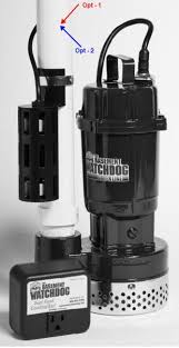 Many submersible sump pumps have a very small, drilled opening on the discharge pipe between the check valve and the unit. Sump Pump Air Bleed Hole Doityourself Com Community Forums
