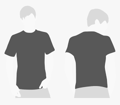 Download Black T Shirt Template Front And Back Psd Clipart Black T Shirt Both Sides Hd Png Download Transparent Png Image Pngitem