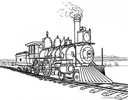 The train is a railway convoy transporting people or goods on a railway line. Steam Train Coloring Pages Printable Coloring4free Coloring4free Com