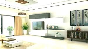 By placing the tv exactly opposite if you have a small office in your bedroom then mounting the television on top of the desk can also. Bedroom Tv Wall Design Ideas Modern Wall Unit Designs Hall Design White Colour 1024x574 Wallpaper Teahub Io