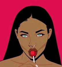 Pin Ot Polzovatelya Miah Zuazua Na Doske Backgrounds Abstraktnye Risunki Risunki Devushki Kartiny Maslom