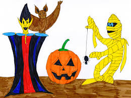 Fur Eltern Und Kinder Zeichnanleitung Fur Halloween Motive