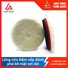 Lông Cừu Đệm Xốp Đánh Phá Bề Mặt Sợi Dài Maxshine