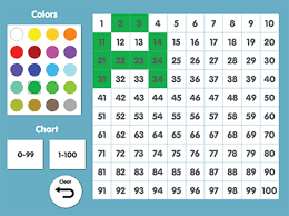 Abcya Interactive Number Chart Use To Learn Number Patterns And More Number Chart Number Patterns 100 Number Chart