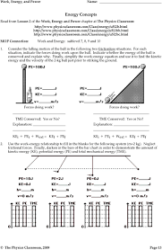 work energy bar charts pdf free download
