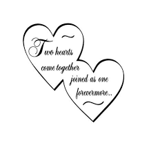 Two Hearts Come Together Joined As One Forevermore Svg File Nerdspaceship