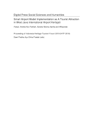 We would like to show you a description here but the site won't allow us. Pdf Smart Airport Model Implementation As A Tourist Attraction In West Java International Airport Kertajati