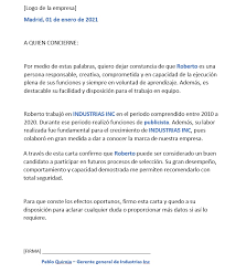 Ejemplo de carta de recomendación personal ejemplo de carta de recomendación personal para referencia en word. Carta De Recomendacion Personal Como Redactarla Y Formatos