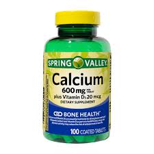 Insufficient vitamin d levels in turn lead to insufficient calcium absorption from the diet. Spring Valley Calcium Plus Vitamin D3 Coated Tablets 100 Ct Brickseek