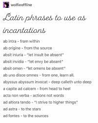 Pin By Arianna On Kitchy Witchy Latin Phrases Latin Phrase Tattoos Latin Quotes