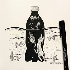 Dzo est un artiste autodidacte et designer freelance du sud de la. Quand Un Artiste Denonce La Pollution Plastique De Maniere Artistique