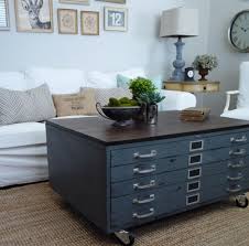 Flat File Turned Into Coffee Table Love Cabinets For Sale Vintage Home Decor Home Decor Trends