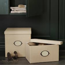 Kvarnvik Storage Box With Lid Beige Length 13 Find It Here Ikea Storage Boxes With Lids Storage Box Storage Closet Organization