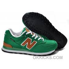 New Balance 574 Womens Green Brown Shoes Free Shipping Pchhdzd