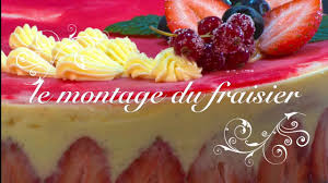 Recette Montage Du Fraisier Youtube