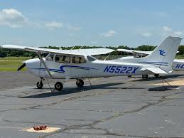 Nathan | Tulsa Spotting | Tulsa Community College Cessna 172 Skyhawk N5522X  tied down on the TCC ramp after my discovery flight around the Tulsa  area.... | Instagram