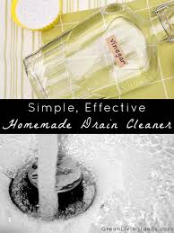 homemade drain cleaner